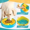Yirochan Interaktives Hundespielzeug für langsames Füttern, 2-in-1 Hunde-Puzzle-Spielzeug, Leckerli-Spender für