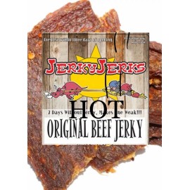 Handmade Jerky Jerks Jerky Jerks Spicy Original Thin Dry Style Premium Beef Jerky 7oz