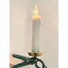 GKI NEW 20 Clear Christmas Plastic Clip-on Taper Candle String