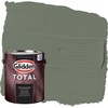 Glidden Total Exterior Paint & Primer All-in-One, Thyme Green/Green, Flat,
