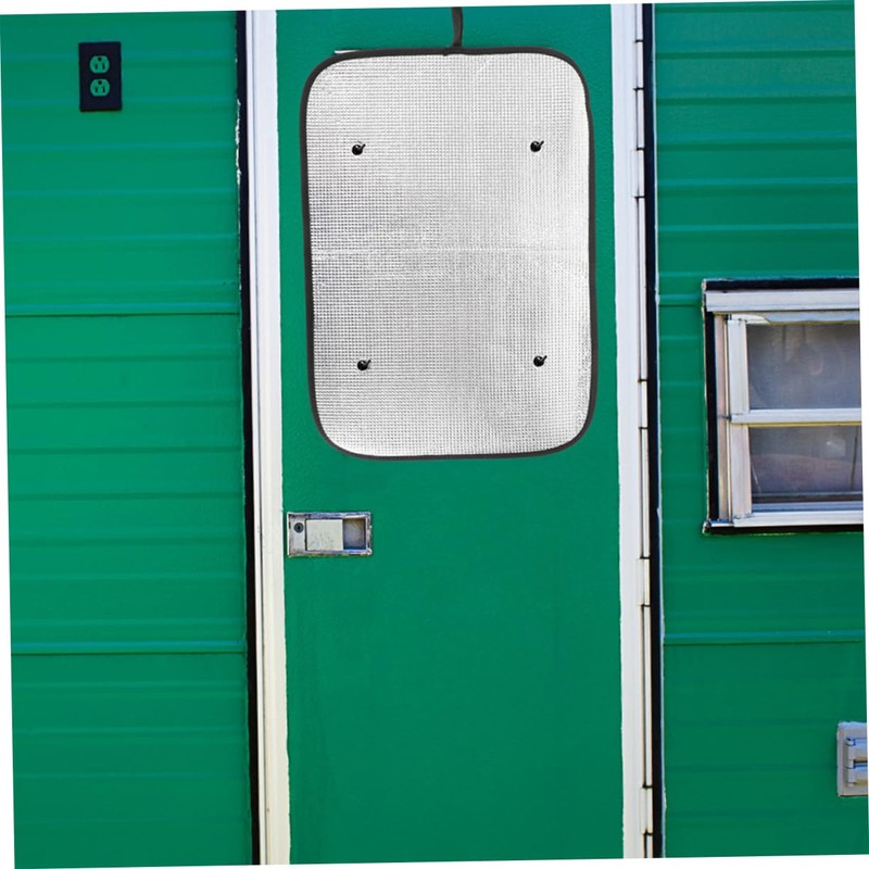 GRIRIW 4pcs Rv Door Window Blackout Shade Insulation Rv Window