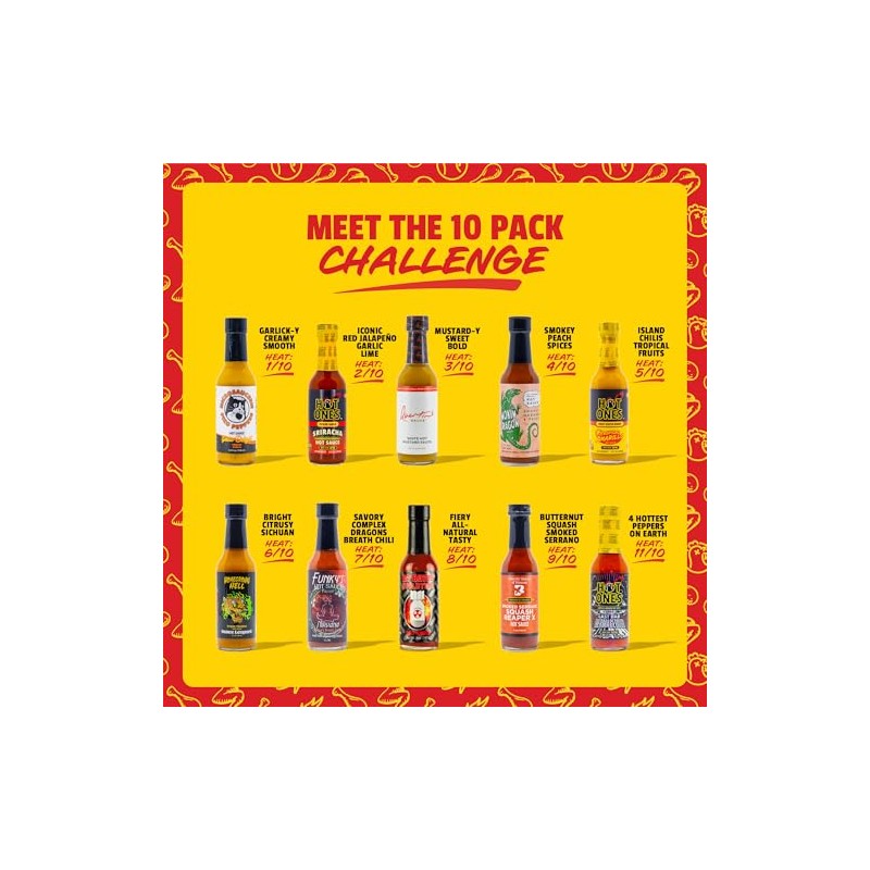 Hot Ones Season 29 - Hot Sauce Challenge - Variety