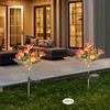 CNCEST Solar Swaying Pathway Light, Solar Garden Light, Outdoor Solar