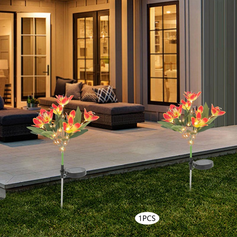 CNCEST Solar Swaying Pathway Light, Solar Garden Light, Outdoor Solar