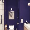 Abyssaly Blue-Violet Wallpaper 17.7" X 256" Blue Peel and Stick