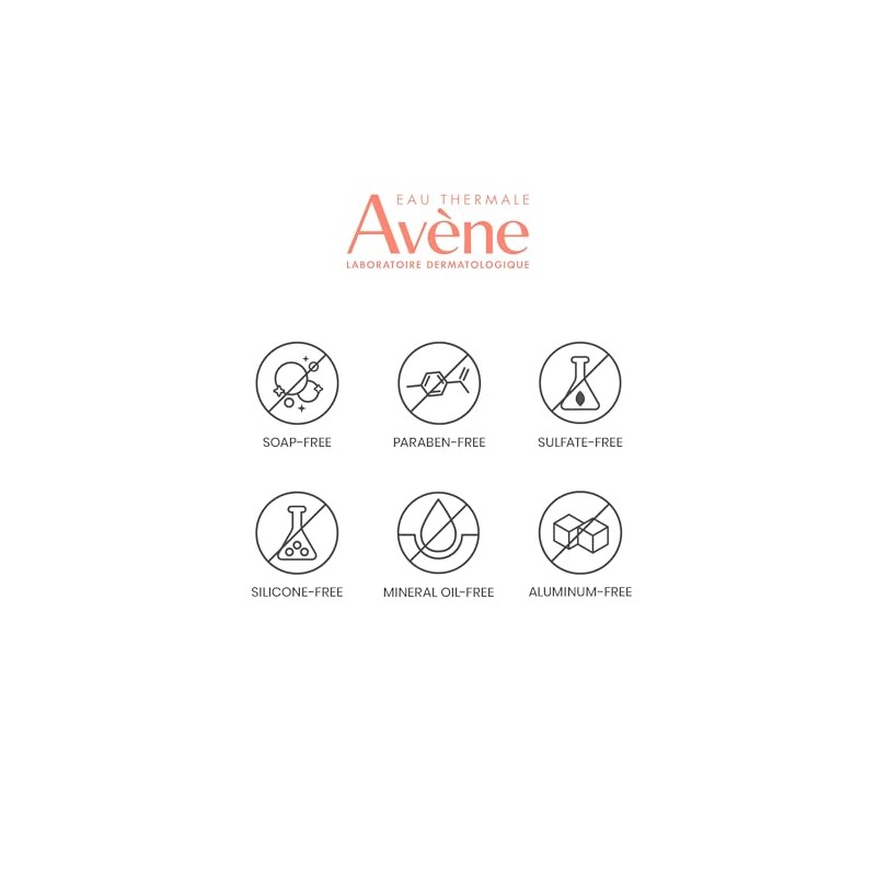 Eau Thermale Avène - Gel limpiador para cara y cuerpo,