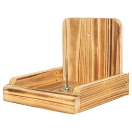 BalterFF Squirrel Feeder for Outside Yard Games Funny Peanuts in Shell for Picnic Table House Garden Decor Chipmunk Bench Corn Cobs Holder Chipmunk Squirrel Gifts for Squirrel Lovers Wooden