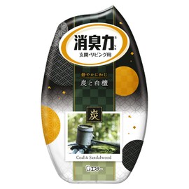 Deodorizing Power for Rooms, Charcoal and Sandalwood Scent, 13.5 fl oz (400 ml), Room Entrance, Living Room, Deodorizer, Air Freshener