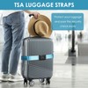Travel Inspira Luggage Strap with TSA Combination Lock - Adjustable,