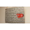 HmHome Wooden plaque - If I had my life to