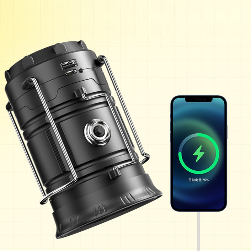 Hand Crank Emergency Light High Brightness Charging Function Waterproof Portable