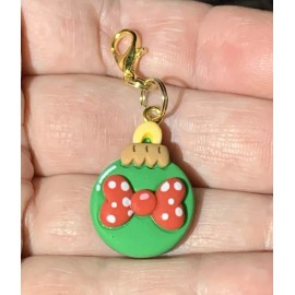 Christmas Ornament Charm Zipper Pull & Keychain Add On Clip!!