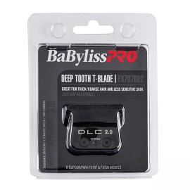 BaBylissPRO Black DLC 2.0MM  Deep Tooth Replacement T-Blade | FX707BD2