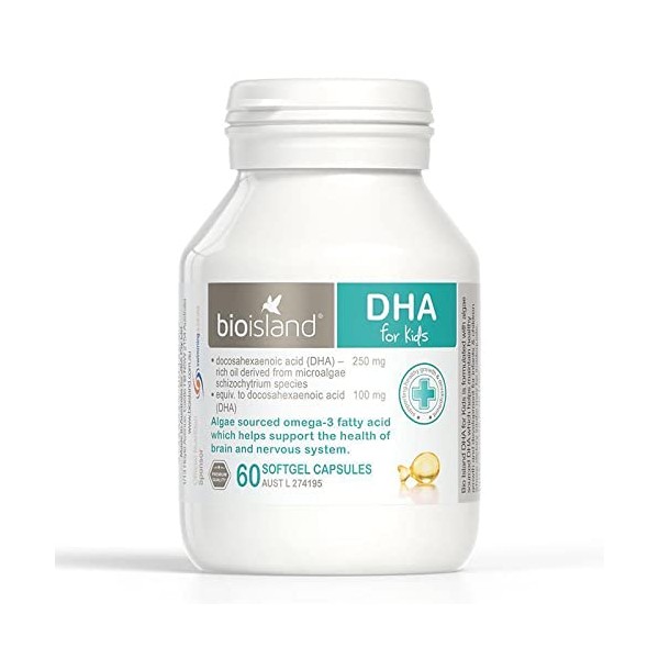 Bio Island DHA Kids 60 Capsules