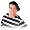 Bristol Novelty BH110 French Beret Hat, Black, One Size