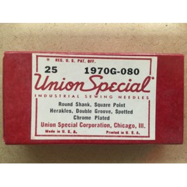 Union Special 1970G-080, Sewing Machine Needles (Pack of 25 needles)