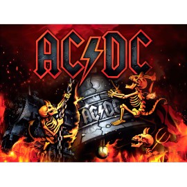 Stern AC DC ACDC Pinball Machine Custom Red Bell Edition