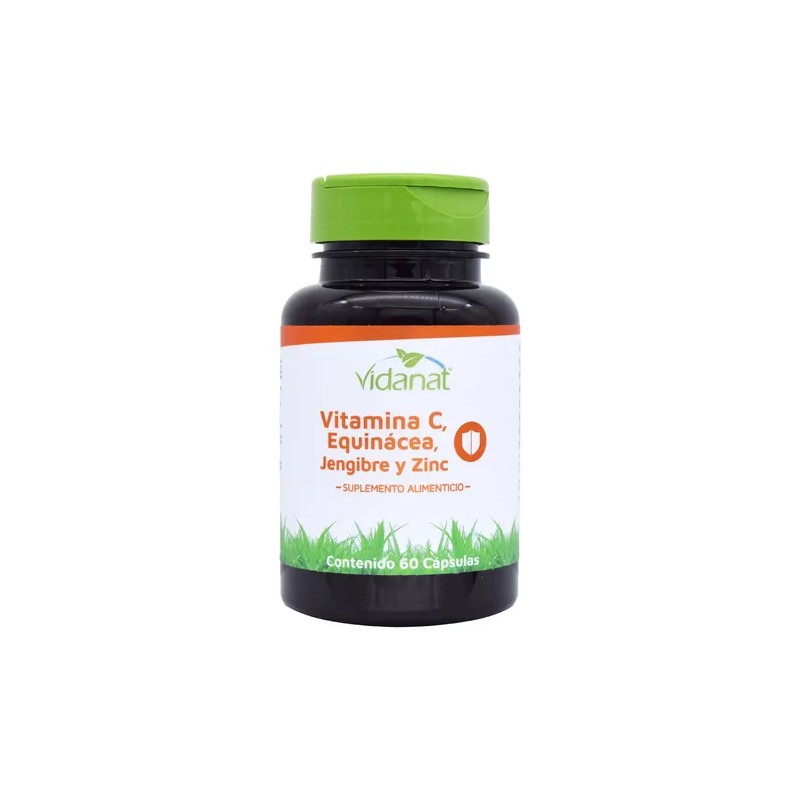 Vidanat Vitamina Equinacea Jengibre Zinc Cápsulas