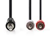 NEDIS Stereo Audio Cable 3.5 mm Male - 2x RCA