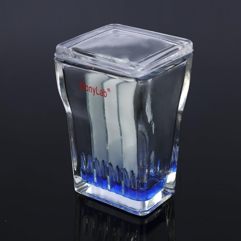 stonylab TLC Development Tank, Borosilicate Glass, TLC Display Chamber, Small
