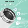 nugbuddy Mini Airtight Storage Container - Vacuum Sealed Insulated w