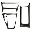 ruihe 3pc Carbon Fiber Color ABS Inner Gear Shift Panel