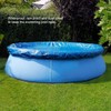 Round Pool Cover,7ft 9ft 11ft 13ft 16ft Swimming Easy Set