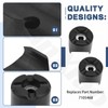 2 Pcs 7105468 Pressure Washers Rubber Feet- Black for Simpson