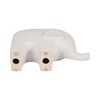 Sagebrook Home 9" Big Ear Elephant, White