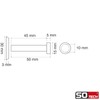 SOTECH TALEA Coat Hook with Plate Real Stainless Steel Solid