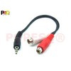 POPESQ® #A3419 Jack Adaptor 3.5 mm Jack Stereo - 2