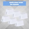 Peakloong 6 Pcs Single Gang Box Extender with 12pcs Screws