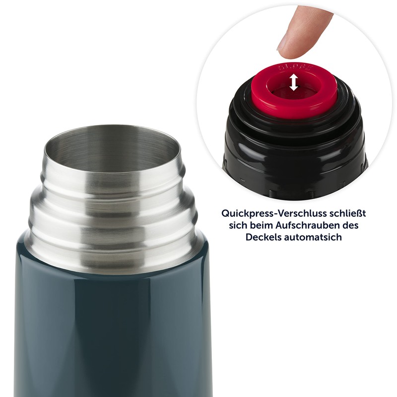 Blumtal Eifel Stainless Steel, Leak-Proof Thermos Flask with Drinking Cup