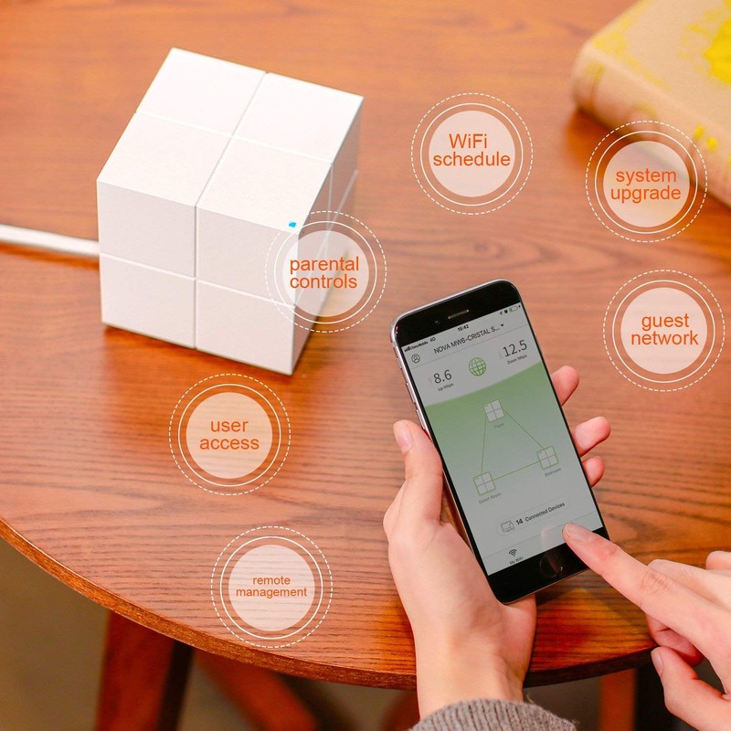 Tenda Nova MW6 Mesh WiFi System - AC1200 Whole Home