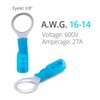 Wirefy 90 PCS Heat Shrink Ring Terminals #10 - a