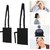 2pcs 1500ml Urine Bag Holder Large Capacity Mesh Fabric Drainage