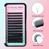 VAVALASH W-shaped Eyelash Extension 4D Premade Fans 0.07 C Curl