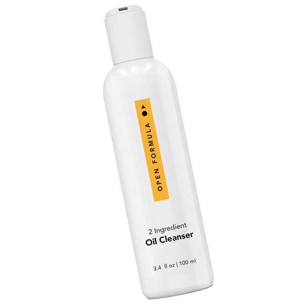 Open Formula 2-in-1 Oil Cleanser & Makeup Remover For Deep Pore Cleansing and Shine Control. Take Off Your Makeup In 1 Min With This Gentle Natural Daily Face Wash. For All Skin Types