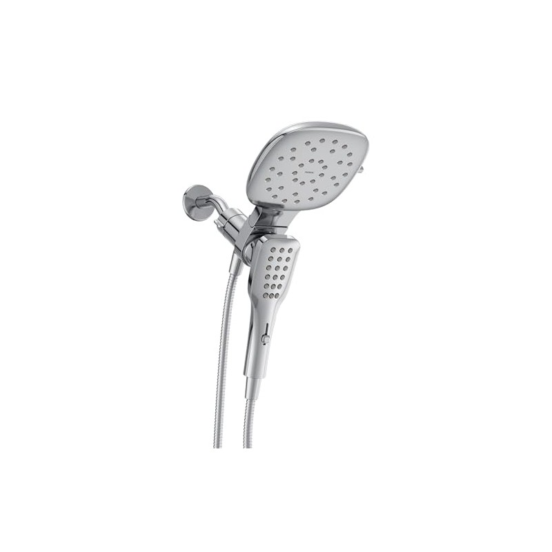 Moen Verso Eco-Performance Infiniti Dial Square Standard Shower Head With