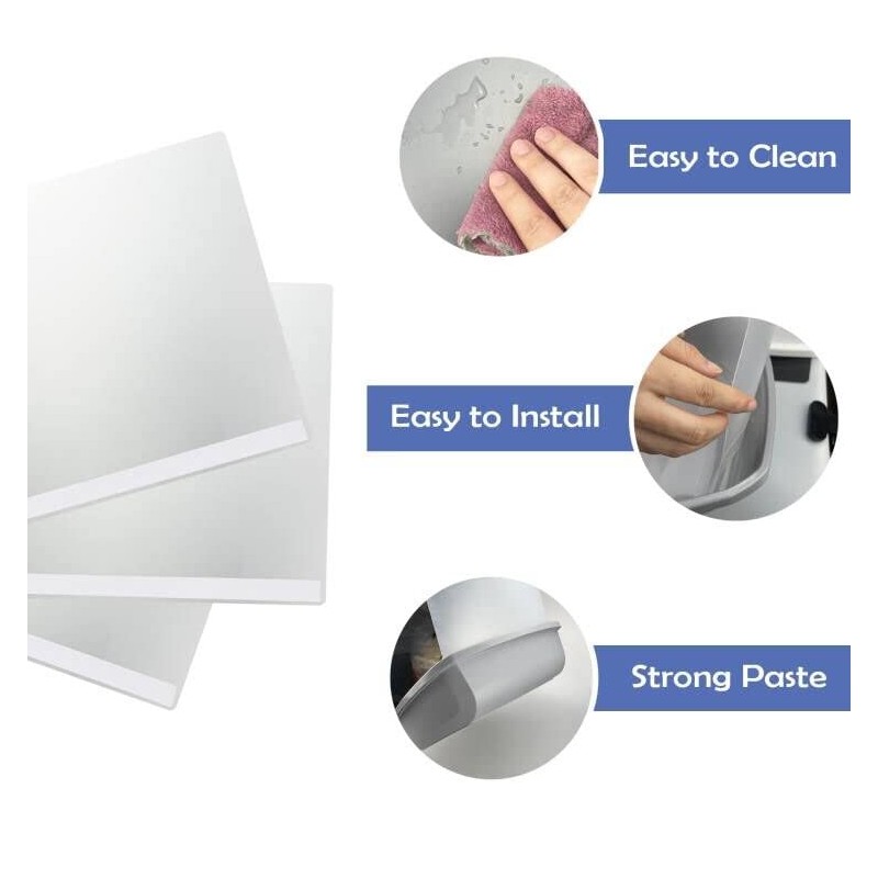 3 Pcs Cat Litter Box Pee Shields, Easy Clean Anti-Splashing