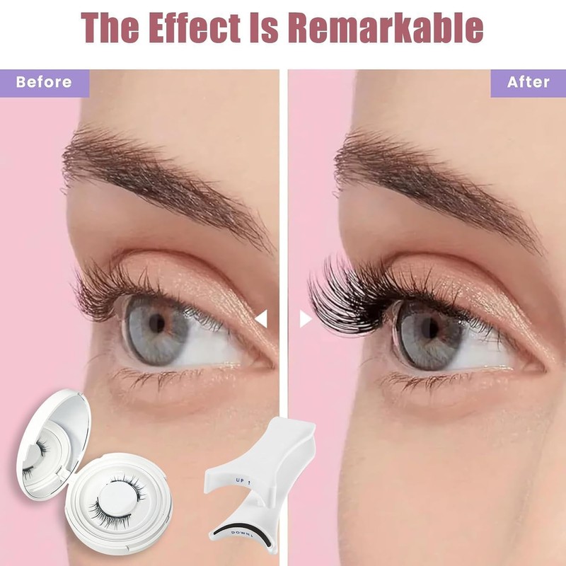 XILIWUS Blisora Magnetic Lashes, Blisdora Original Sandwich Lashes, Reusable Magnetic
