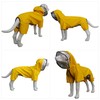 Four-Legged Full Coverage Waterproof Dog Raincoat with Reflective Features Pet