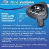 Anjon Manufacturing P100W - 100-Watt Pond Ventilator and Deicer