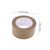 FELTECHELECTR 2pcs Heavy Duty Carton Packing Tape High Stickiness Sealing