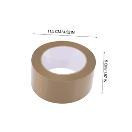 FELTECHELECTR 2pcs Heavy Duty Carton Packing Tape High Stickiness Sealing Packaging Tape for Logistics and Moving for Box Sealing and Storage