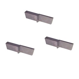 THINBIT 3 Pack LGPT062HSR7L 'L' Series, Uncoated High Speed Steel, Parting Insert for Plastics, Composites, Abusive Cutting Conditions and Low RPM Cutting