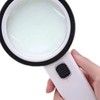 10X Large Double Layer Optical Magnifying Glass with LED Light