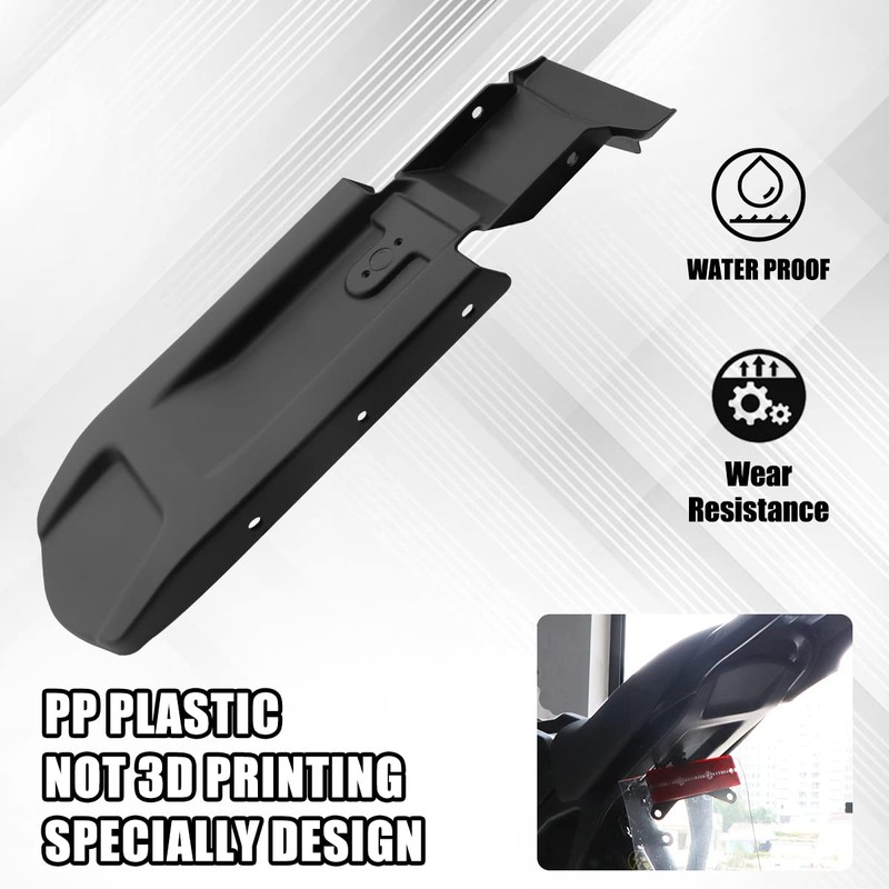 URLWALL Placa interior mejorada para guardabarros trasero Seyway Sur-Ron Light