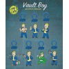 Fallout 4 Blind Bag Vault Boy Backpack Hangers Set -