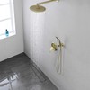 EXF Linear Shower Drain 18 Inch Matte Black with Reversible